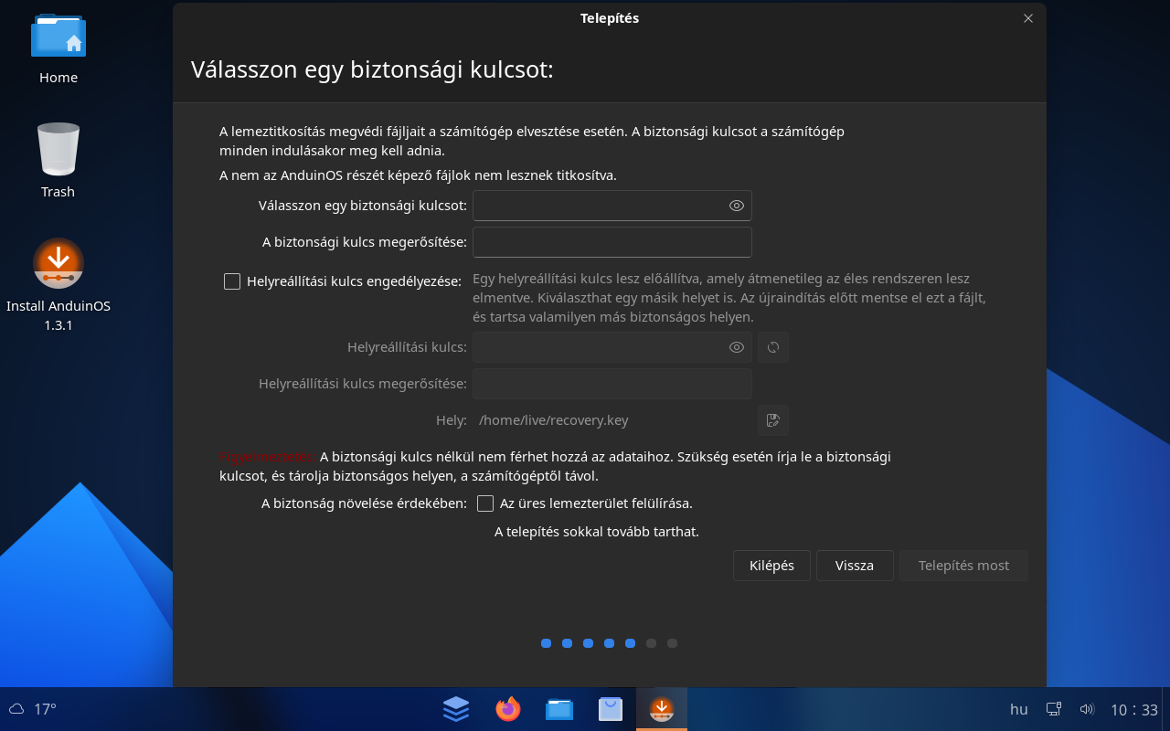 Telepítő