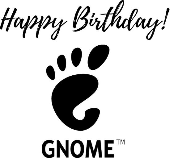 Gnome születésnap illusztráció