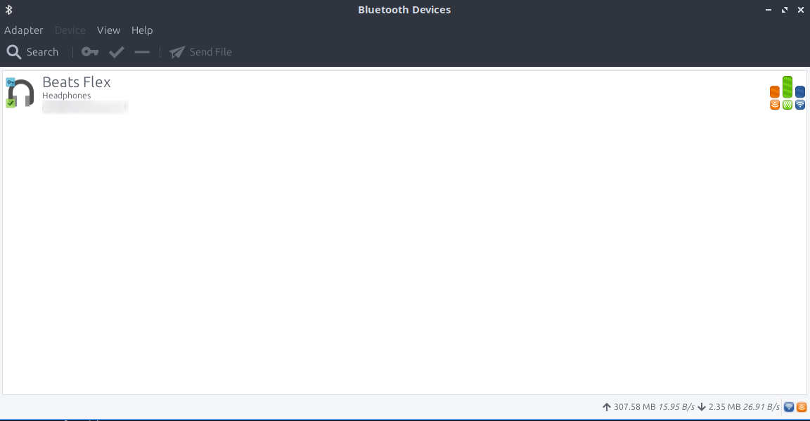 Lubuntu 24.04 - Bluetooth manager
