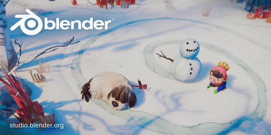 Blender 4.5 LTS logó