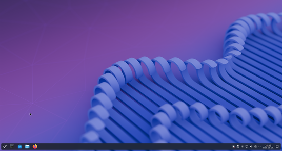 KDE 6.4 asztal