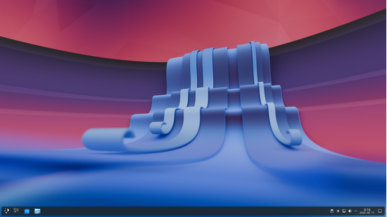 KDE 6.7 asztal