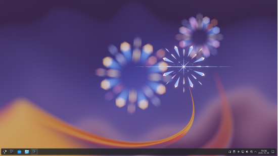 KDE 6.8 asztal